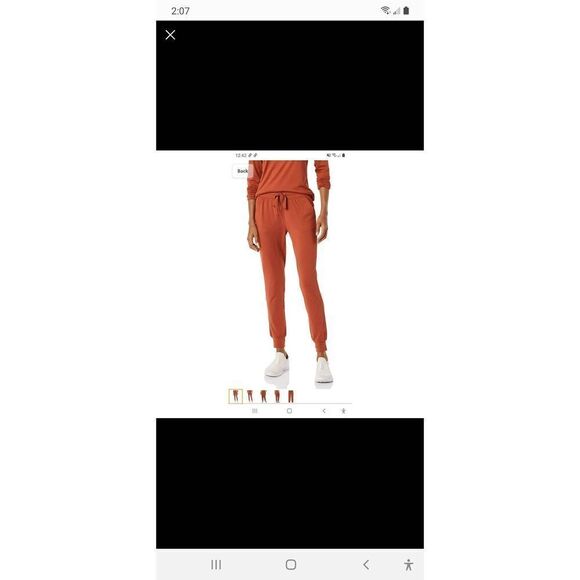 New Large Amazon Essentials Casual Athletic Loungewear Jogging Pants - Picture 1 of 2